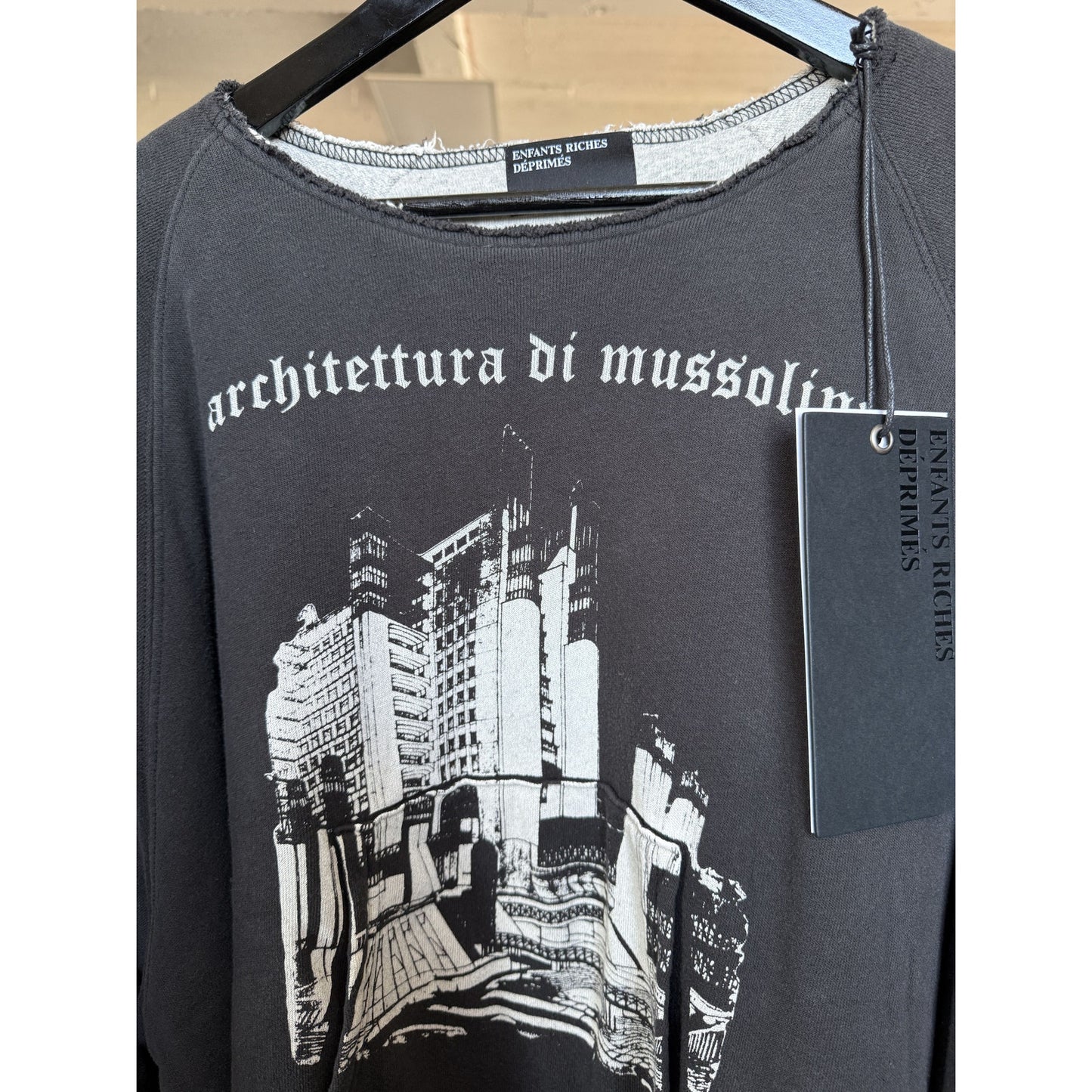 ENFANTS ARCHIETTURA DI MUSSOLINI ERD CREWNECK SWEATER SS25
