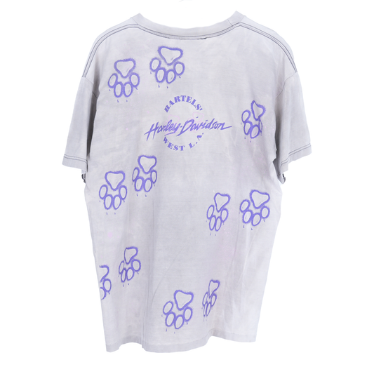 VINTAGE FADED HARLEY PANTHER T-SHIRT