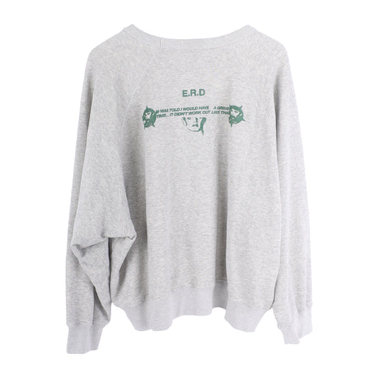 ERD THE DREAM THAT WON'T GO AWAY RAGLAN CREWNECK SWEATSHIRT