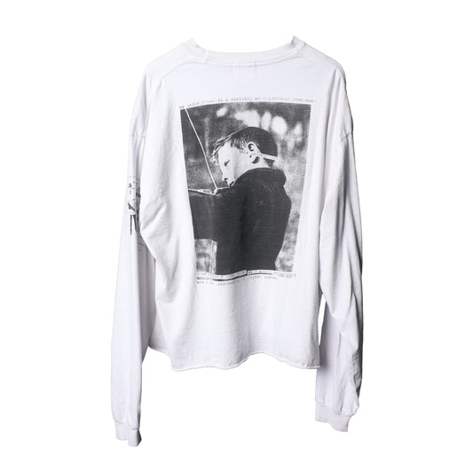 ERD WHITE 'MY UNDERGROUND TRICYCLE' LONGSLEEVE