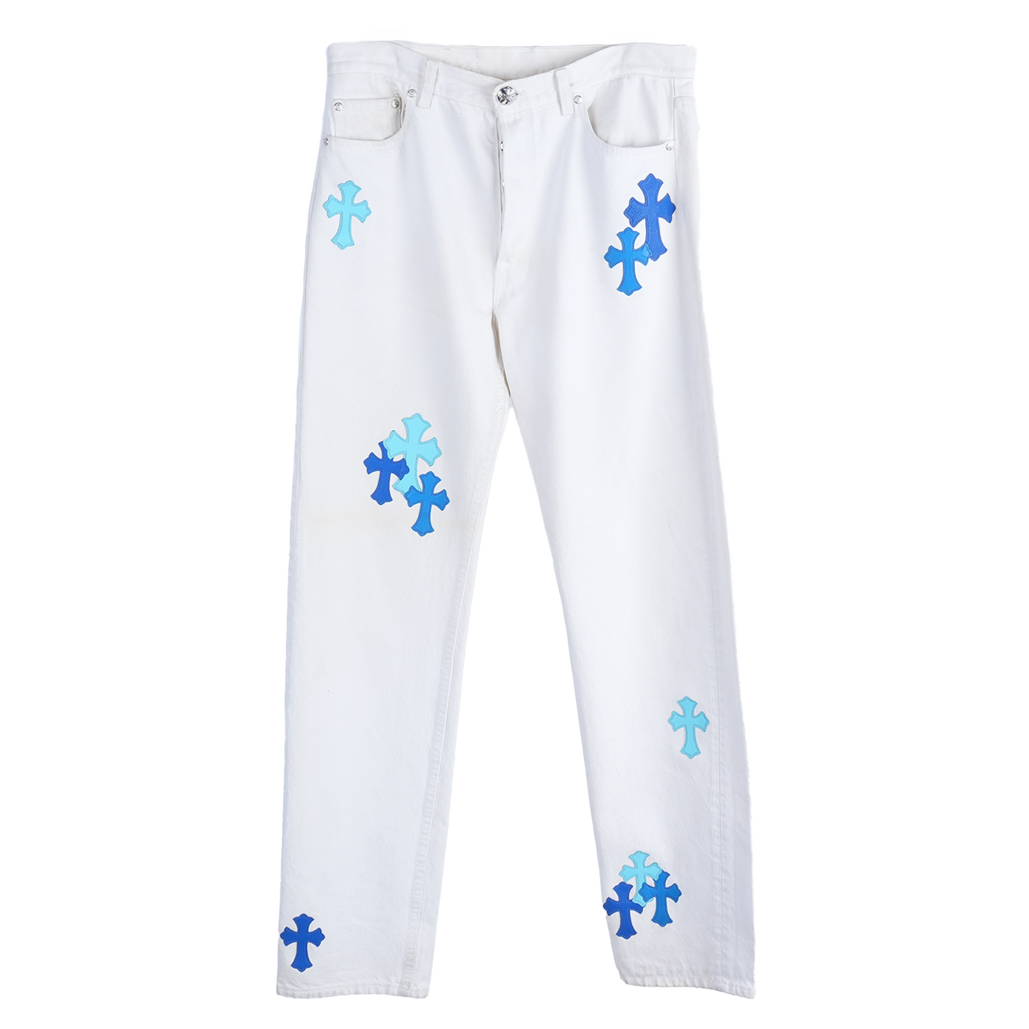 CHROME HEARTS BLUE PATCH LEVI"S