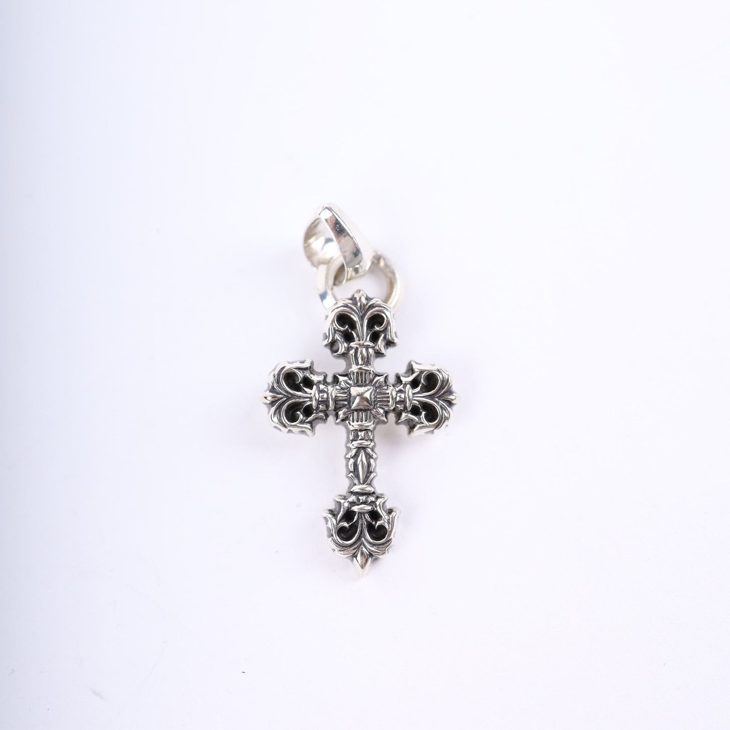 CHROME HEARTS SILVER FILIGREE MEDIUM PENDANT