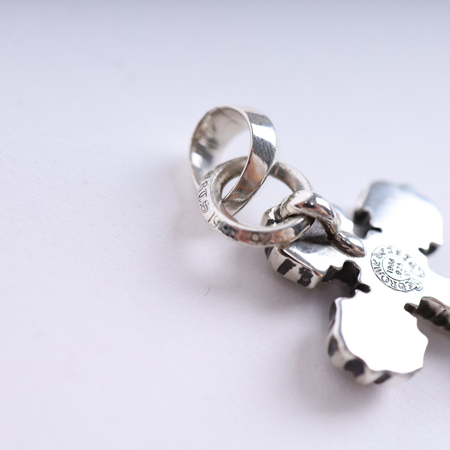 CHROME HEARTS SILVER FILIGREE MEDIUM PENDANT