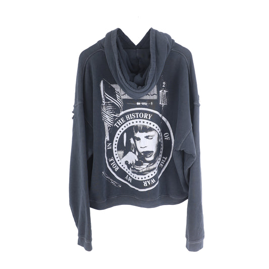ERD CHARCOAL MY ROLE IN THE WAR HOODIE