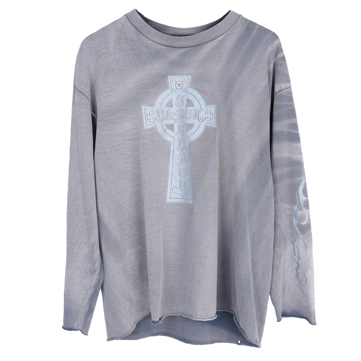 Black Sabbath Faded Grey Long Sleeve