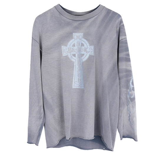 Black Sabbath Faded Grey Long Sleeve
