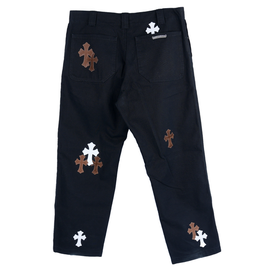 CHROME HEARTS BLACK CARPENTER PATCHES