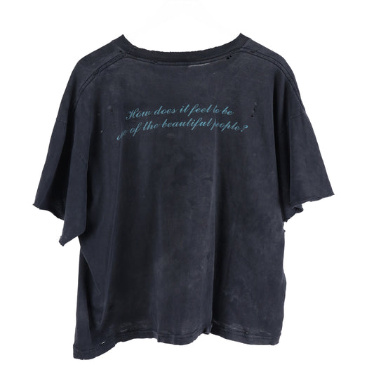 MARILYN MANSON BEAUTIFUL PEOPLE THRASHED FADED T-SHIRT