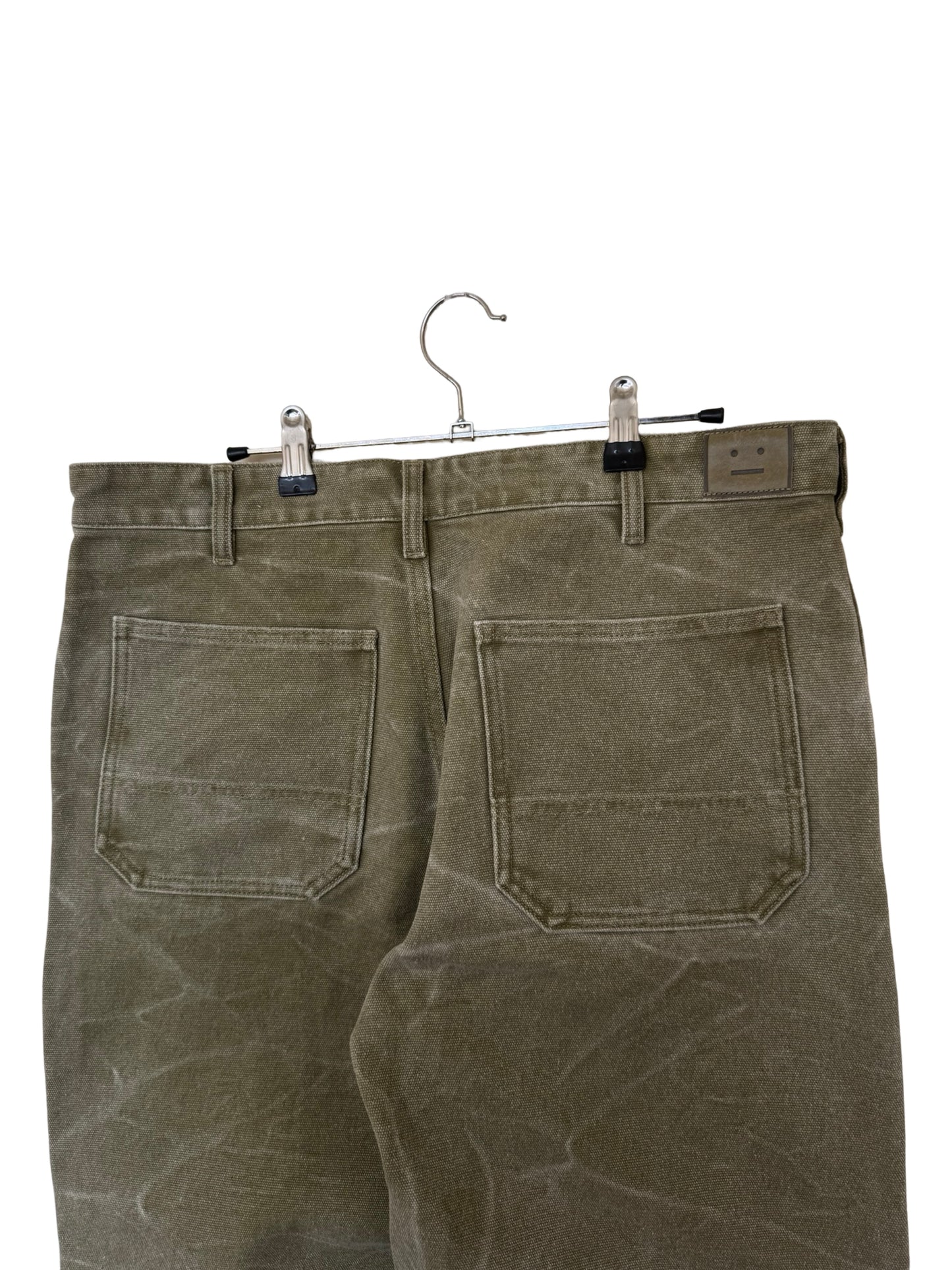 Acne Studios Green Denim