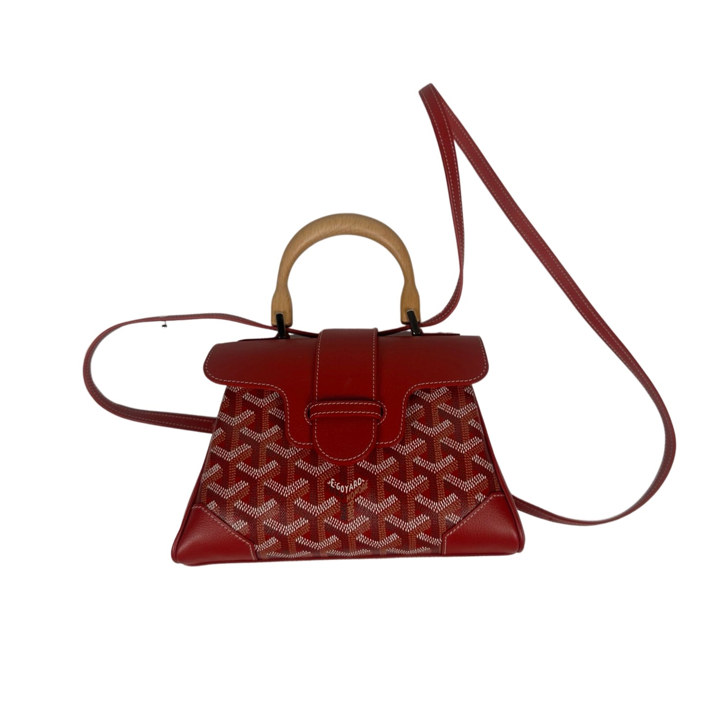 GOYARD Goyardine Saigon PM Red