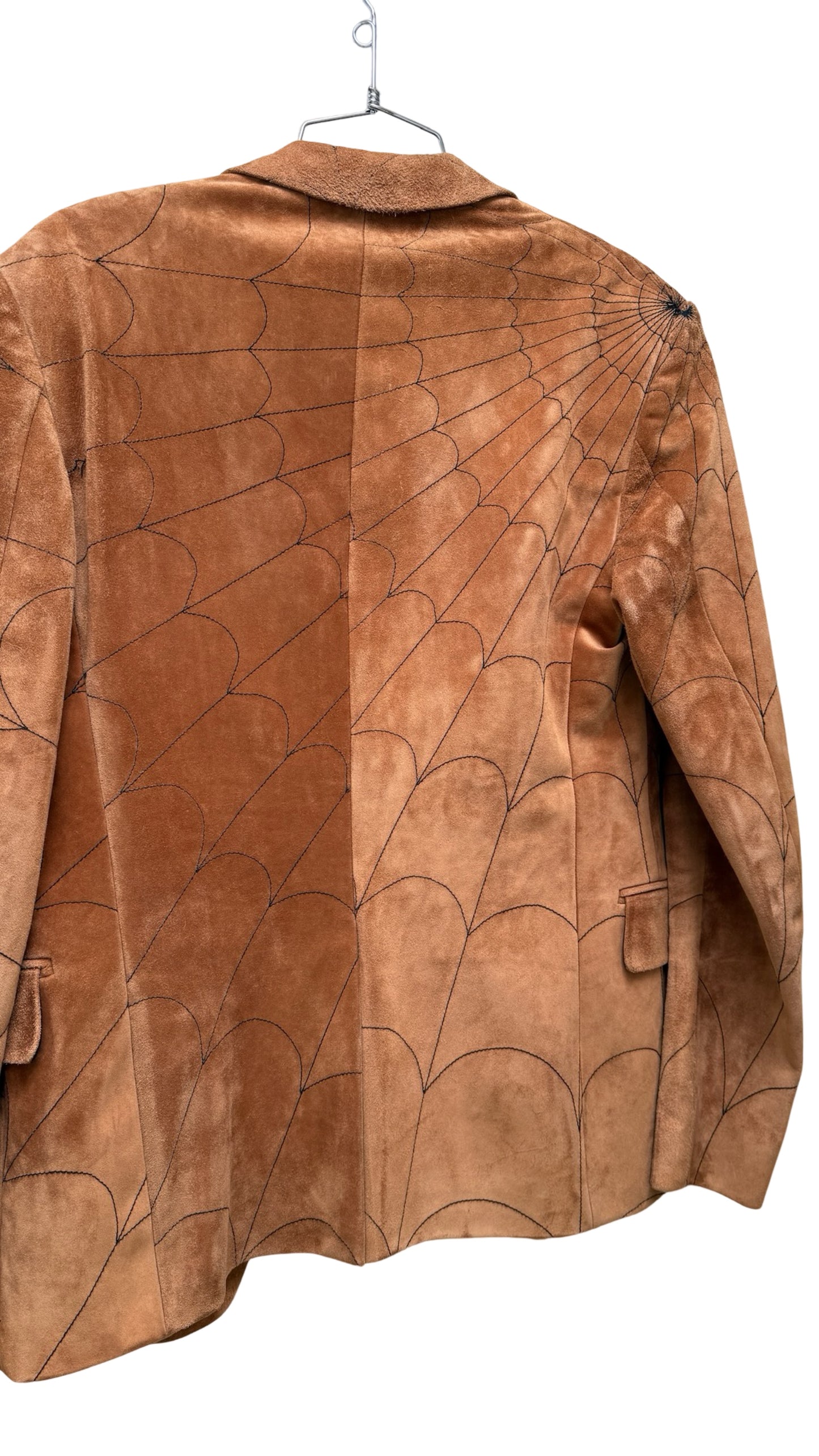 1/1 Chrome Hearts Suede Suit + Pants