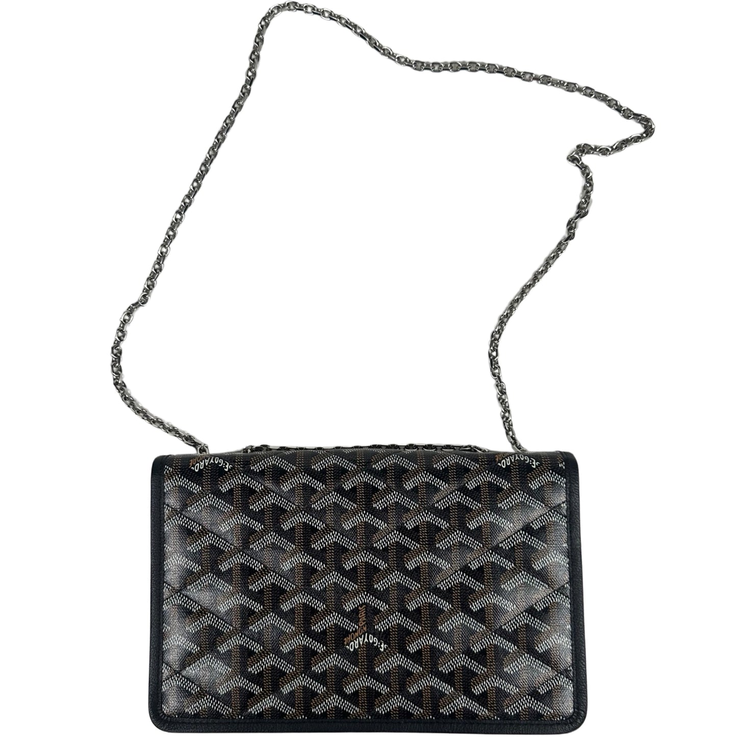Goyard Alexandre III Bag Black Goyardine