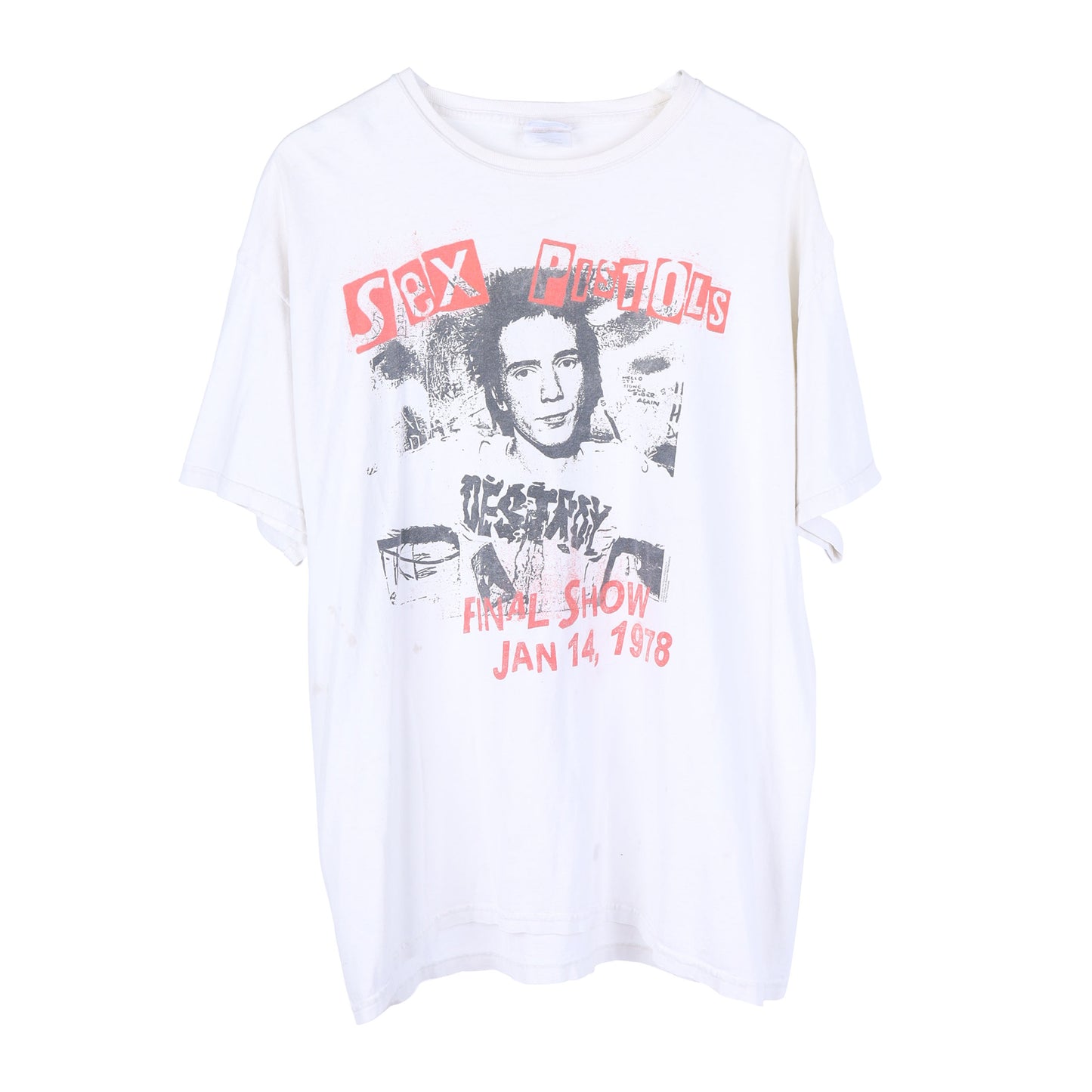 VINTAGE SEX PISTOLS FINAL SHOW T-SHIRT
