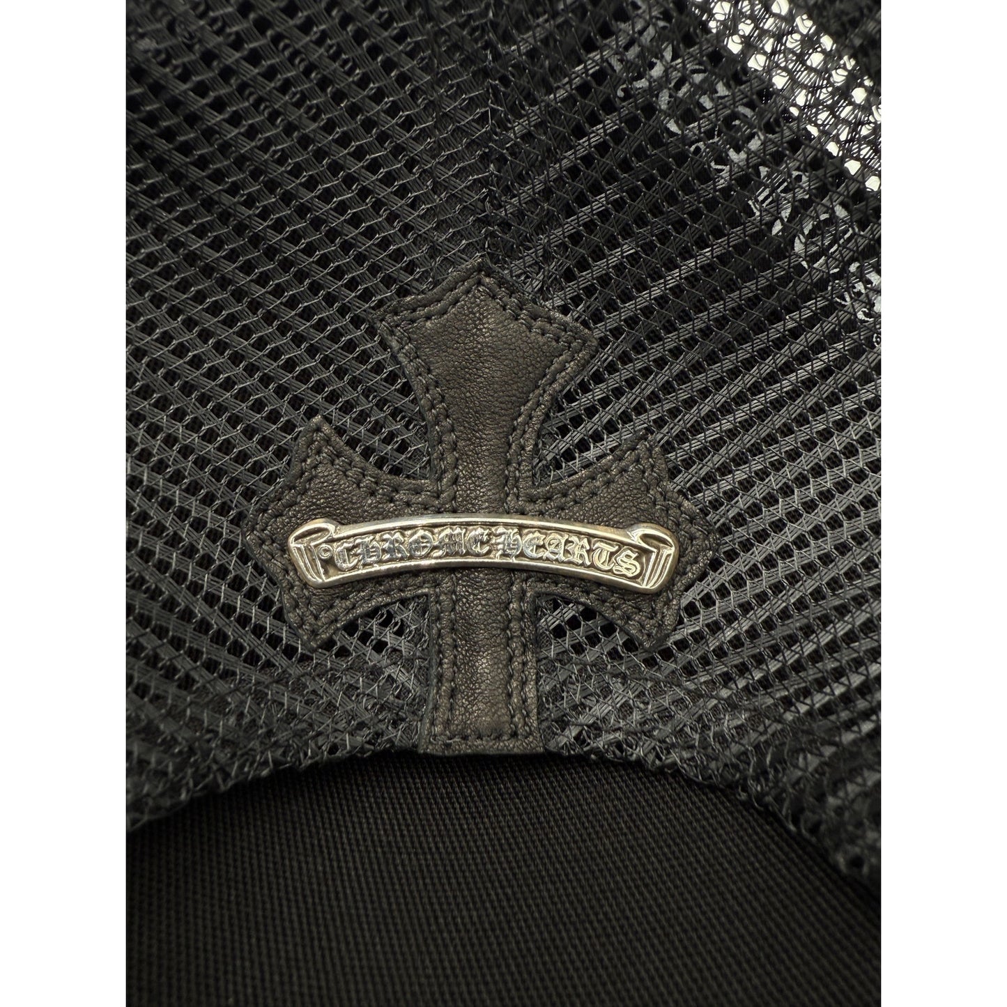 CHROME HEARTS CH BLACK PATCH CEMETERY HAT