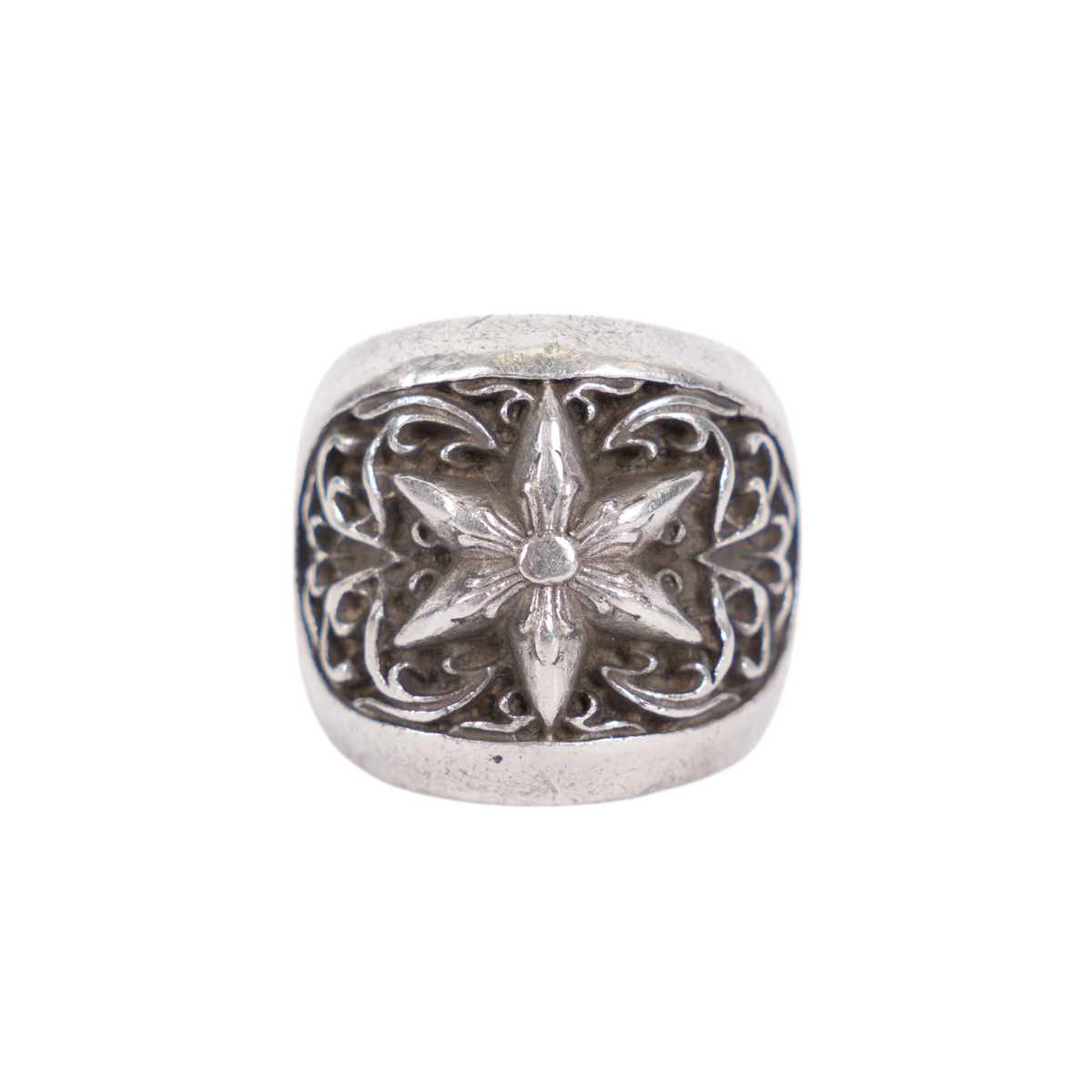 CHROME HEARTS OVAL STAR RING