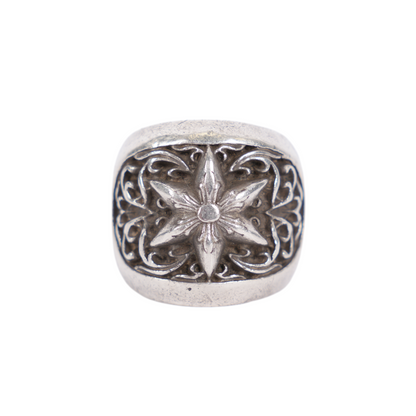 CHROME HEARTS OVAL STAR RING