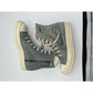 RICK OWENS DISTRESSED BLUE DENIM RAMONE DRKSHDW