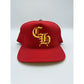 CHROME HEARTS RED CH CAP BASEBALL HAT