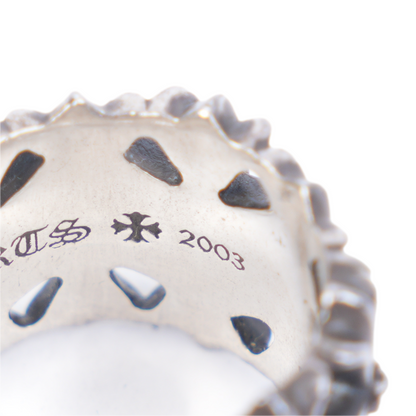 CHROME HEARTS TARNISHED CEMETERY RING