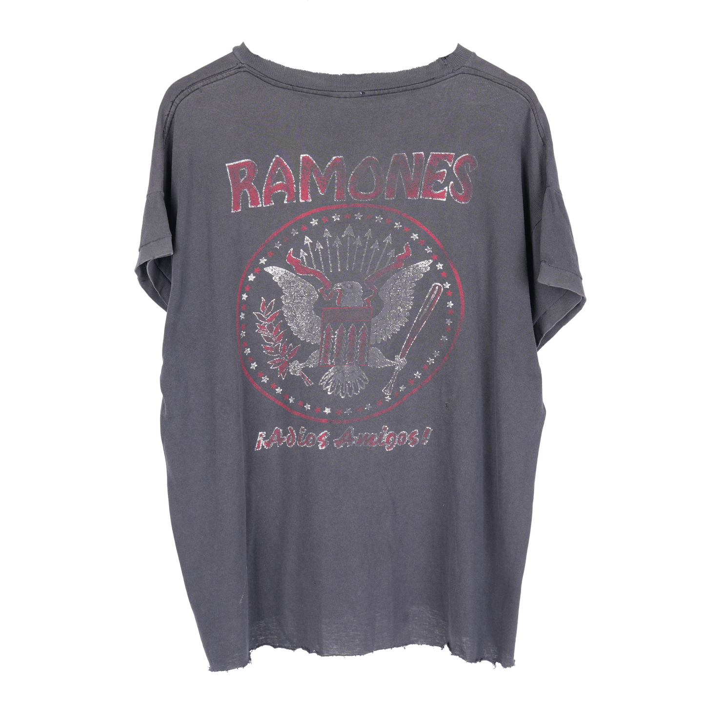 VINTAGE FADED RAMONES ADIOS AMIGOS TEE