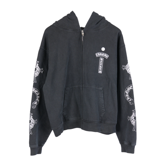 CHROME HEARTS SOAP AND WATER ZIP UP HOODIE