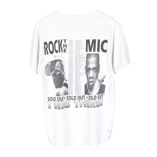 VINTAGE Rock The Mic Tour Rap Tee