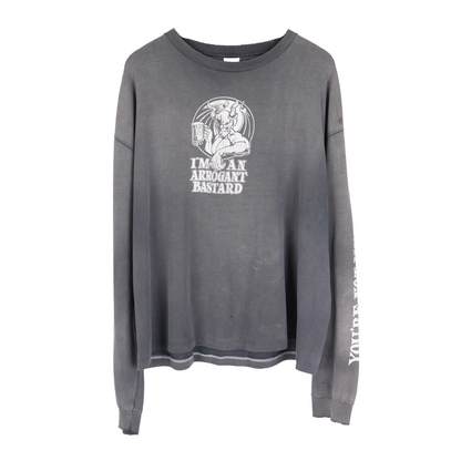 VINTAGE ARROGANT BASTARD ALE FADED LONG SLEEVE T-SHIRT