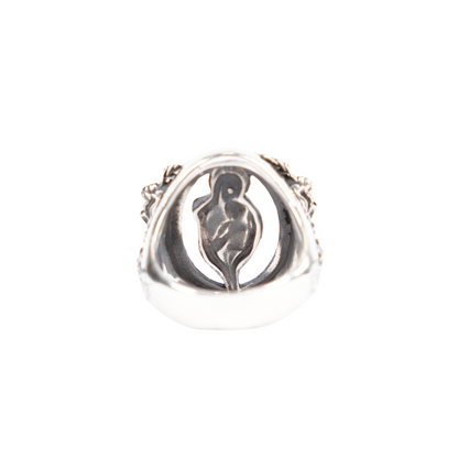 ERD ENFANTS RICHES DÉPRIMÉS MOTHER AND CHILD SILVER RING