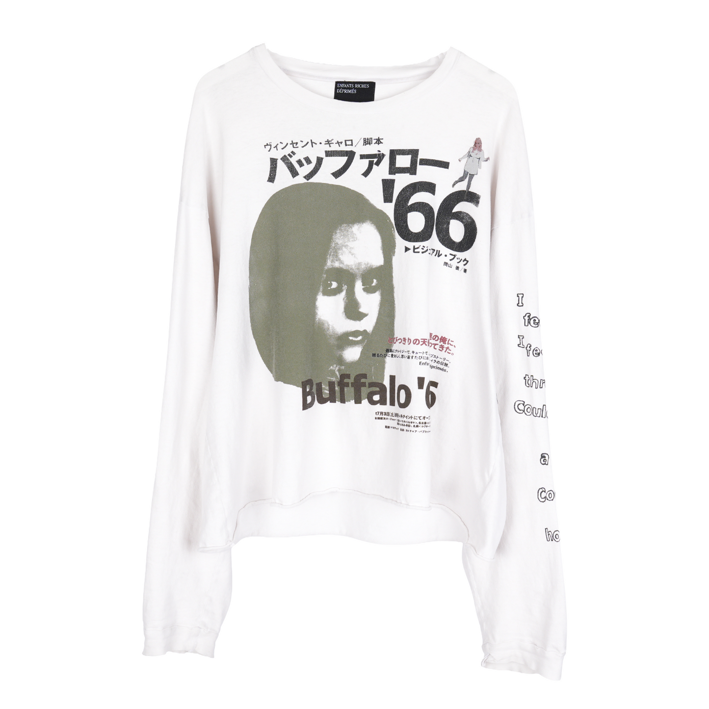 ERD BUFFALO 66 WHITE LONG SLEEVE