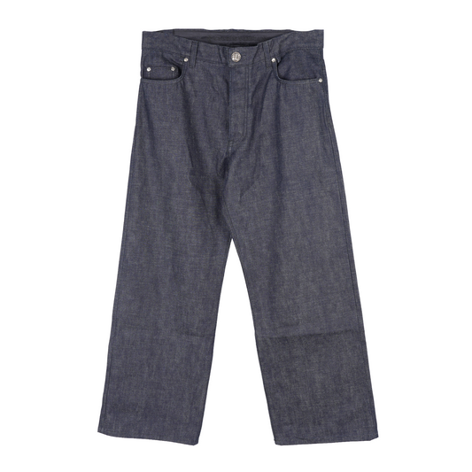 CHROME HEARTS INDIGO KS CUT DENIM SZ 32