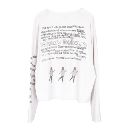 ERD BUFFALO 66 WHITE LONG SLEEVE