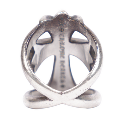 CHROME HEARTS PINK SAPPHIRE INFINITY RING