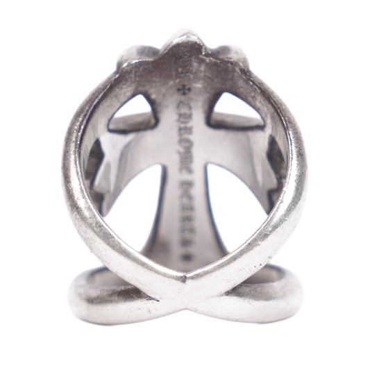 CHROME HEARTS PINK SAPPHIRE INFINITY RING