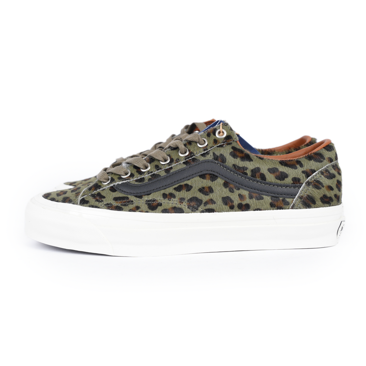 VANS PREMIUM OLD SKOOL SUEDE LEOPARD PRINT SHOES