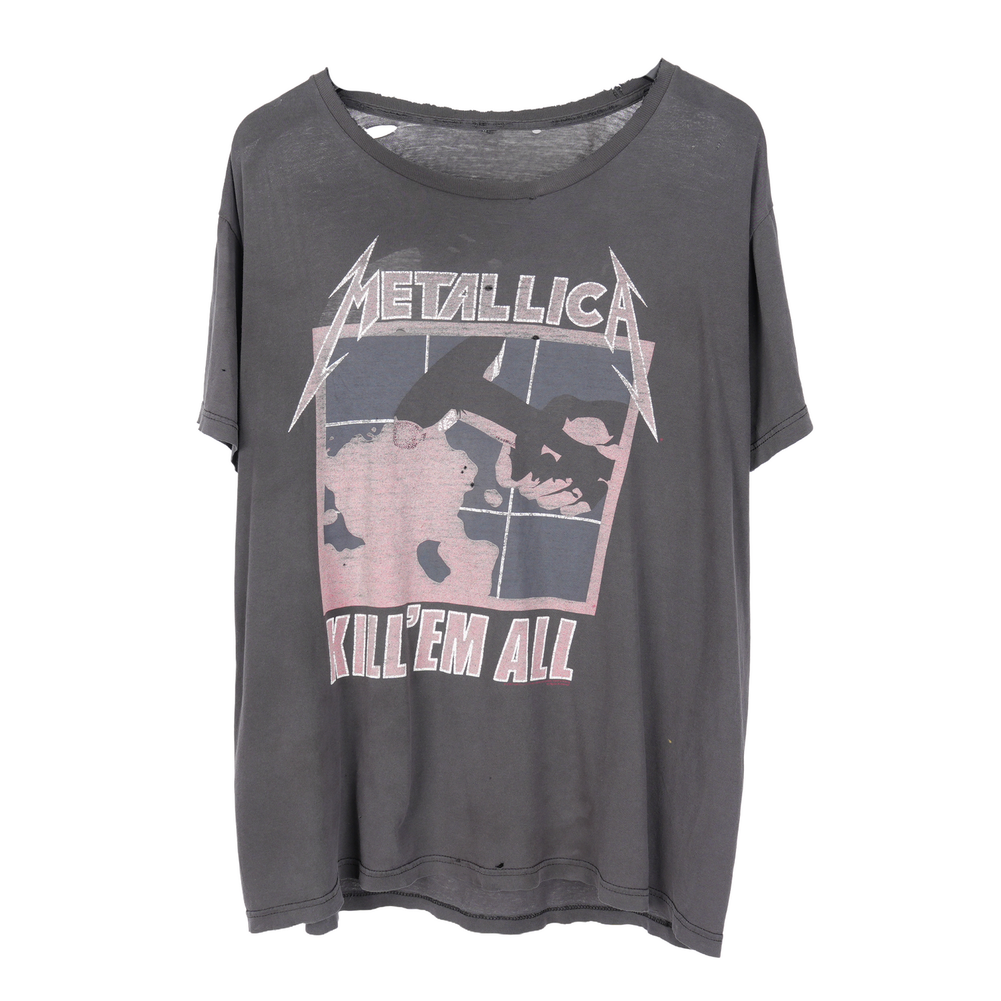 VINTAGE THRASHED METALLICA KILL EM ALL TEE