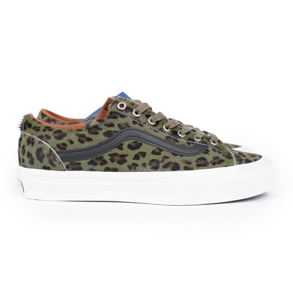 VANS PREMIUM OLD SKOOL SUEDE LEOPARD PRINT SHOES