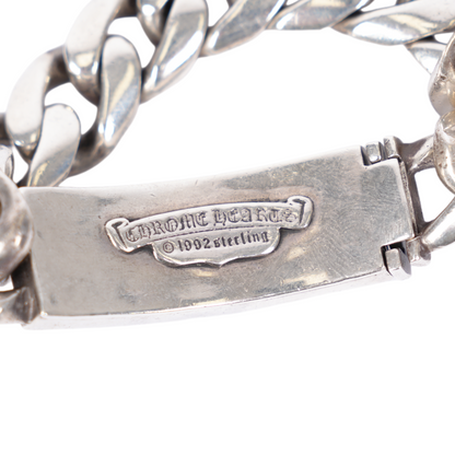 Chrome Hearts DAGGER ID CUBAN LINK BRACELET