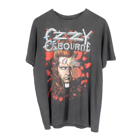VINTAGE 1991 OZZY OSBOURNE CHOPPED HAND TEE