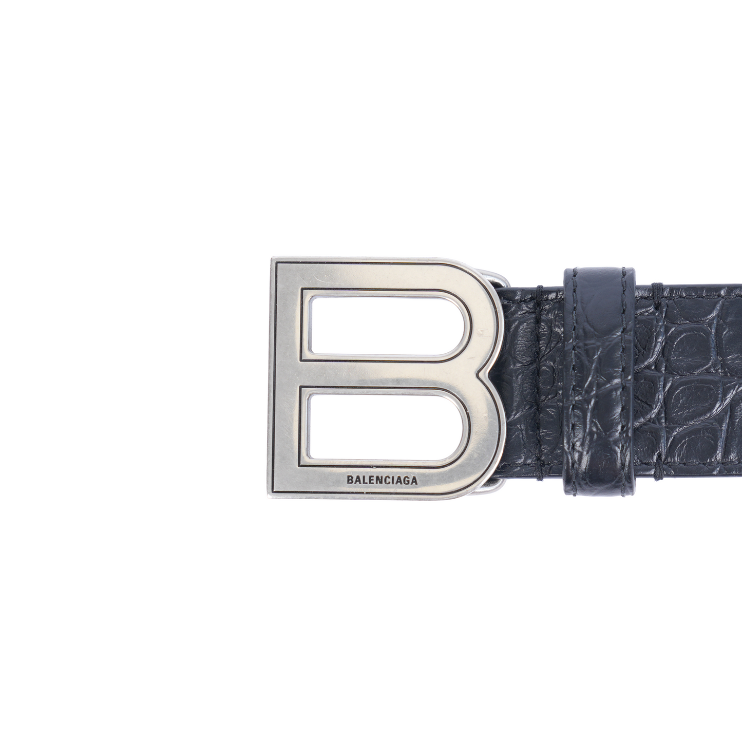 BALENCIAGA B LOGO BELT