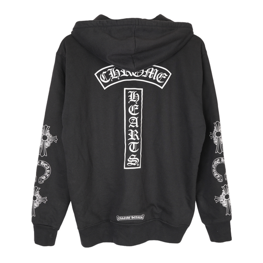 CHROME HEARTS OG SOAP N WATER T-BAR ZIP UP HOODIE