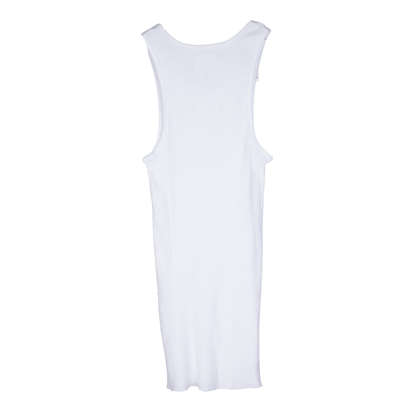 CHROME HEARTS WHITE CANNES LOVE YOU TANK TOP