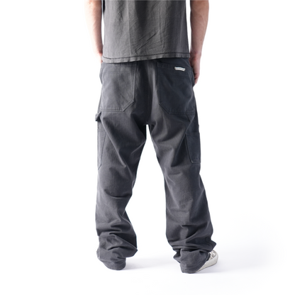 CHROME HEARTS HERRINGBONE CARPENTER PANTS