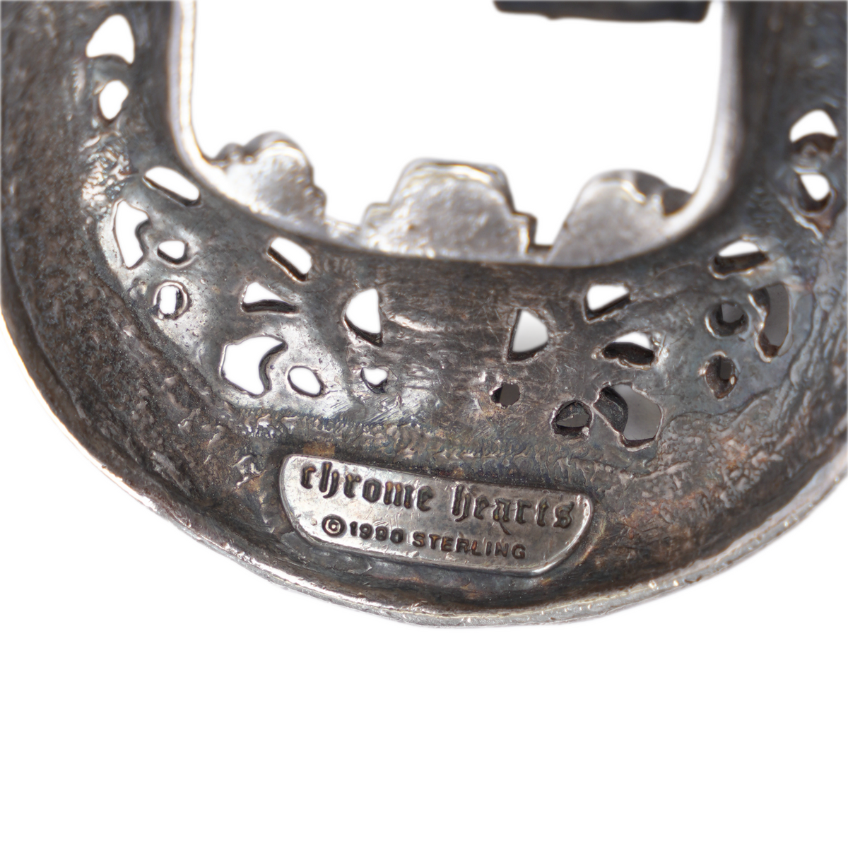 CHROME HEARTS TALON WESTERN 3 PIECE BELT
