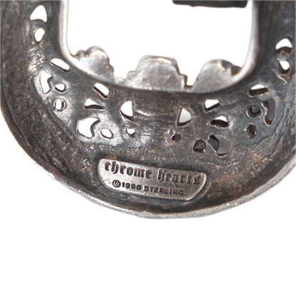 CHROME HEARTS TALON WESTERN 3 PIECE BELT