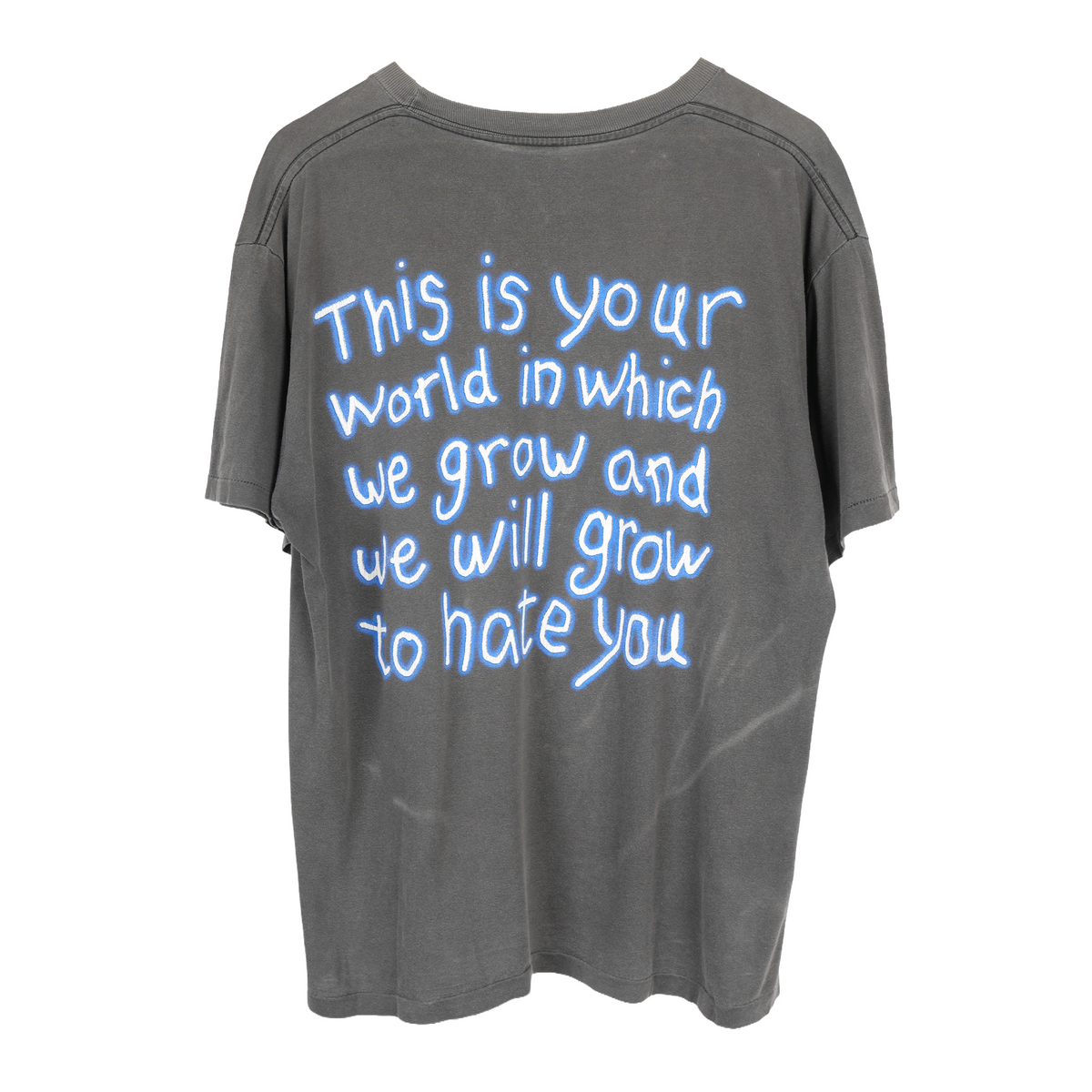 VINTAGE FADED MARILYN MANSON BLUE FACE TEE