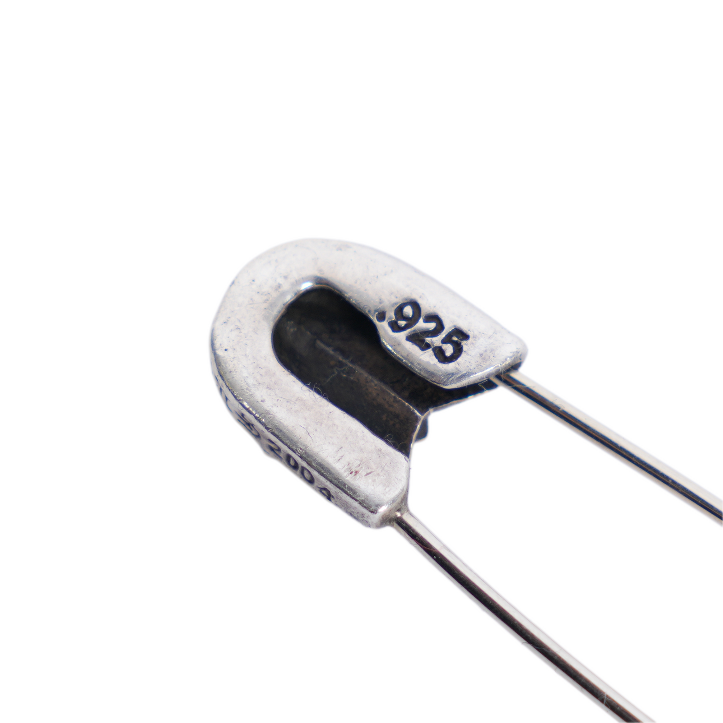 CHROME HEARTS SAFETY PIN WITH DIAMOND