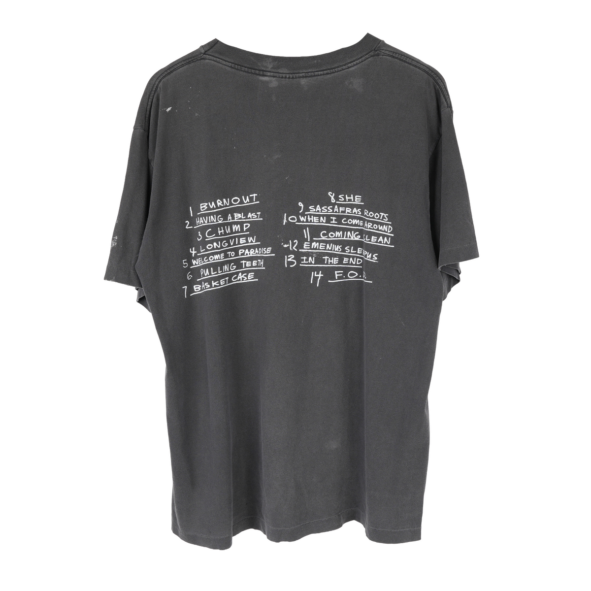 VINTAGE 1994 GREEN DAY DOOKIE ALBUM TEE