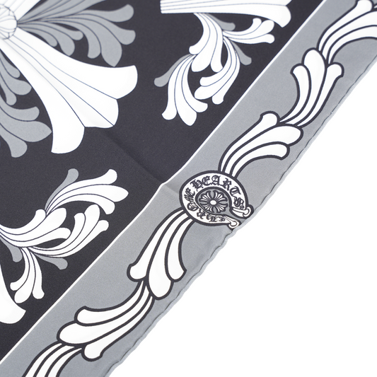 CHROME HEARTS SILK PLUS LOGO SCARF