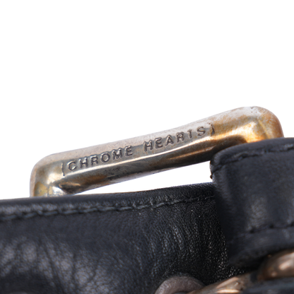 1/1 CHEETAH SPIKED GUITAR STRAP