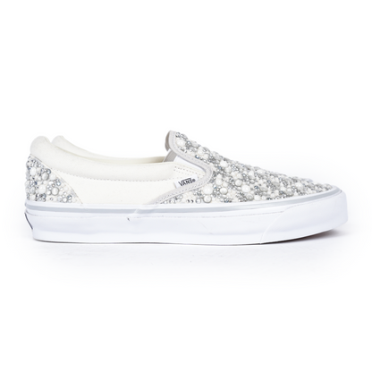VANS MATTIAS GOLLIN EMBELLISHED SLIP ON LOW TOP SHOES